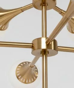 Kare Design Bulb Fiction 20 Riippuvalaisin Messinki Ø102cm -Huonekalu kauppa lampa wiszaca bulb fiction 20l o102 cm zlota 5