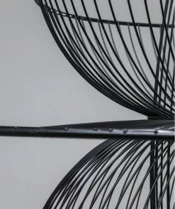 Kare Design Cappello Opposto Riippuvalaisin, Musta -Huonekalu kauppa lampa wiszaca cappello opposto 80x59 cm czarna 3