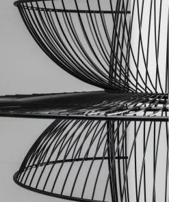 Kare Design Cappello Opposto Riippuvalaisin, Musta -Huonekalu kauppa lampa wiszaca cappello opposto 80x59 cm czarna 4