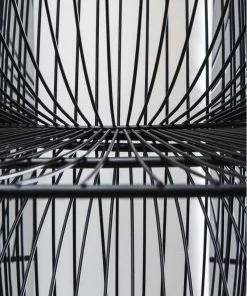 Kare Design Cappello Opposto Riippuvalaisin, Musta -Huonekalu kauppa lampa wiszaca cappello opposto 80x59 cm czarna 5