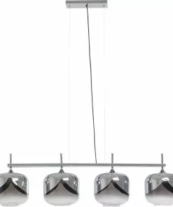Kare Design Chrome Goblet Quattro Riippuvalaisin, Kromi Ø25cm -Huonekalu kauppa lampa wiszaca chrome goblet quattro 115x142 cm 3