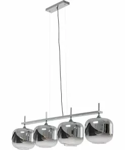 Kare Design Chrome Goblet Quattro Riippuvalaisin, Kromi Ø25cm -Huonekalu kauppa lampa wiszaca chrome goblet quattro 115x142 cm 5