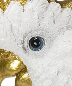 Kare Design Animal Cockatoo Kakadu Riippuvalaisin -Huonekalu kauppa lampa wiszaca cockatoo 46x56 cm zlota 5