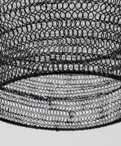 Kare Design Cocoon Pöytävalaisin Musta Ø45cm -Huonekalu kauppa lampa wiszaca cocoon o45x55 cm czarna 4