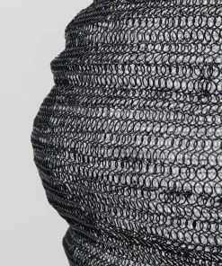 Kare Design Cocoon Pöytävalaisin Musta Ø45cm -Huonekalu kauppa lampa wiszaca cocoon o45x55 cm czarna 6