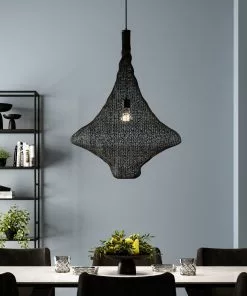 Kare Design Cocoon Pöytävalaisin, Musta Ø89cm 17 Kare Design Cocoon Pöytävalaisin, Musta Ø89cm -Huonekalu kauppa lampa wiszaca cocoon o89x114 cm czarna 8 scaled