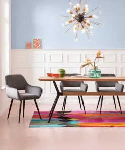 Kare Design Crystal Bomb Riippuvalaiisn, Messinki Ø93cm -Huonekalu kauppa lampa wiszaca crystal bomb 93x93 cm czarno zlota 9