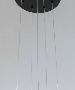 Kare Design Frozen 5 Riippuvalaisin Matta Musta Ø35cm -Huonekalu kauppa lampa wiszaca czarna klosze szklane 5x o13x20 cm 4