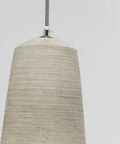 Kare Design Dining Concrete Tre Riippuvalaisin 120cm -Huonekalu kauppa lampa wiszaca dining 120x120 cm szaro drewniana 3