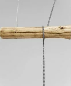 Kare Design Dining Concrete Tre Riippuvalaisin 120cm -Huonekalu kauppa lampa wiszaca dining 120x120 cm szaro drewniana 5