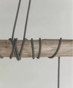 Kare Design Dining Concrete Tre Riippuvalaisin 120cm -Huonekalu kauppa lampa wiszaca dining 120x120 cm szaro drewniana 6