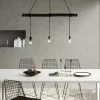Kare Design Dining Black Riippuvalaisin Musta -Huonekalu kauppa lampa wiszaca dining 17x85 cm czarna 9