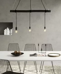 Kare Design Dining Black Riippuvalaisin Musta