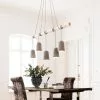 Kare Design Dining Concrete Cinque Riippuvalaisin -Huonekalu kauppa lampa wiszaca dining concrete 160 cm 13