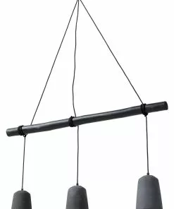Kare Design Dining Concrete Black Tre Riippuvalaisin -Huonekalu kauppa lampa wiszaca dining concrete tre 120x120 cm czarna 4