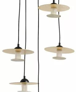 Kare Design Disc Spiral Cinque Riippuvalaisin -Huonekalu kauppa lampa wiszaca disc spiral cinque 40x140 cm 7