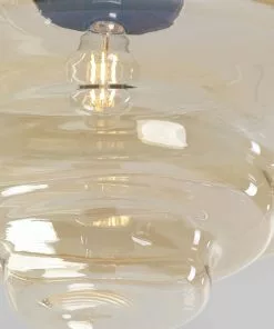 Kare Design Eliza Riippuvalaisin Ø45cm -Huonekalu kauppa lampa wiszaca eliza o45 cm zlota klosz szklany 5