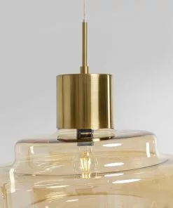 Kare Design Eliza Riippuvalaisin Ø45cm -Huonekalu kauppa lampa wiszaca eliza o45 cm zlota klosz szklany 6