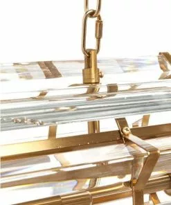 Kare Design Firestarter Riippuvalaisin -Huonekalu kauppa lampa wiszaca firestarter 100x24 cm zlota 3