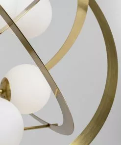 Kare Design Galaxia Riippuvalaisin 87cm -Huonekalu kauppa lampa wiszaca galaxia 87x86 139 cm zlota klosze biale 4