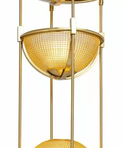 Kare Design Global Basket Riippuvalaisin Ø52cm -Huonekalu kauppa lampa wiszaca global basket o52x123 cm zlota 2