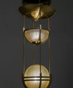 Kare Design Global Basket Riippuvalaisin Ø52cm -Huonekalu kauppa lampa wiszaca global basket o52x123 cm zlota 3