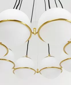 Kare Design Globes Riippuvalaisin Kulta Ø71cm -Huonekalu kauppa lampa wiszaca globes o71x130 cm 3
