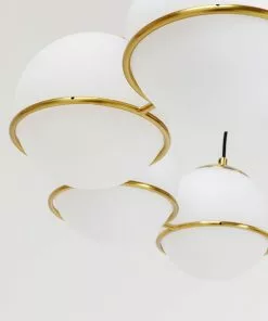 Kare Design Globes Riippuvalaisin Kulta Ø71cm -Huonekalu kauppa lampa wiszaca globes o71x130 cm 4