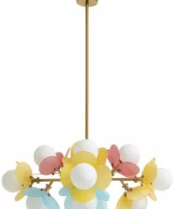 Kare Design Globo Colourful Riippuvalaisin Ø75cm -Huonekalu kauppa lampa wiszaca globo 75x75 cm kolorowa 2