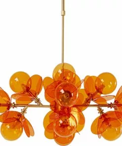 Kare Design Globo Amber Riippuvalaisin79cm -Huonekalu kauppa lampa wiszaca globo 79x75 cm bursztynowa 4