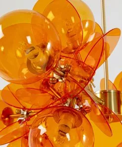 Kare Design Globo Amber Riippuvalaisin79cm -Huonekalu kauppa lampa wiszaca globo 79x75 cm bursztynowa 8