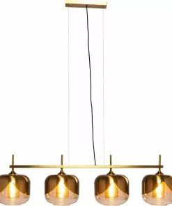 Kare Design Golden Goblet Quattro Riippuvalaisin, Kulta Ø25cm -Huonekalu kauppa lampa wiszaca golden goblet quattro a 115x142 cm 1