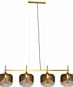 Kare Design Golden Goblet Quattro Riippuvalaisin, Kulta Ø25cm -Huonekalu kauppa lampa wiszaca golden goblet quattro a 115x142 cm 2