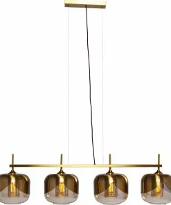 Kare Design Golden Goblet Quattro Riippuvalaisin, Kulta Ø25cm -Huonekalu kauppa lampa wiszaca golden goblet quattro a 115x142 cm 3
