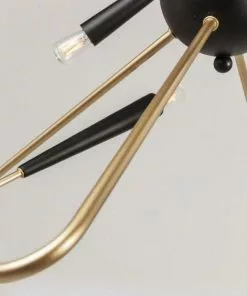 Kare Design Harlekin Riippuvalaisin -Huonekalu kauppa lampa wiszaca harlekin 78x210 cm czarno zlota 5