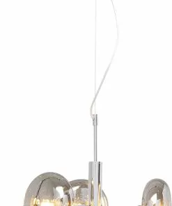 Kare Design Headlight Riippuvalaisin Kromi 8 Kare Design Headlight Riippuvalaisin Kromi -Huonekalu kauppa lampa wiszaca headlight 53x61 cm srebrna klosze szklane 2