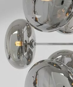 Kare Design Headlight Riippuvalaisin Kromi 10 Kare Design Headlight Riippuvalaisin Kromi -Huonekalu kauppa lampa wiszaca headlight 53x61 cm srebrna klosze szklane 4