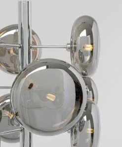 Kare Design Headlight Riippuvalaisin Kromi 11 Kare Design Headlight Riippuvalaisin Kromi -Huonekalu kauppa lampa wiszaca headlight 53x61 cm srebrna klosze szklane 5