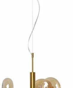 Kare Design Headlight Riippuvalaisin Messinki -Huonekalu kauppa lampa wiszaca headlight 53x61 cm zlota 2