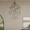 Kare Design Bell Highlight Riippuvalaisin -Huonekalu kauppa lampa wiszaca highlight 12l o97 cm czarno zlota klosze transparentne 9