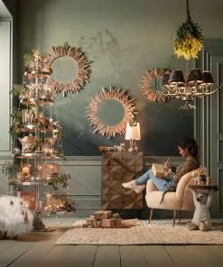 Kare Design Huntsman Riippuvalaisin, 6-valonlähdettä -Huonekalu kauppa lampa wiszaca huntsman 69x41 cm srebrno brazowa 4