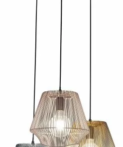 Kare Design Ischia Spiral Tre Riippuvalaisin -Huonekalu kauppa lampa wiszaca ischia dining spiral 53x105 cm 4