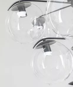 Kare Design Lasmina Bunch Riippuvalaisin Ø91cm -Huonekalu kauppa lampa wiszaca lasmina 91x110 cm czarna klosze szklane 6