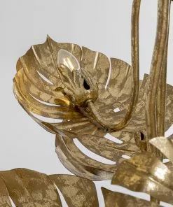 Kare Design Leaf Monstera Riippuvalaisin 85cm -Huonekalu kauppa lampa wiszaca leaf monstera 85x50 cm zlota 5