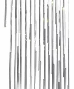 Kare Design Living Vegas Deluxe Riippuvalaisin, Kromi LED -Huonekalu kauppa lampa wiszaca led metalowa srebrna 154x320 cm 4