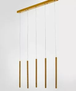 Kare Design Living Vegas Classc Riippuvalaisin, Messinki -Huonekalu kauppa lampa wiszaca led zlota tuby 5xg9 100 cm 4