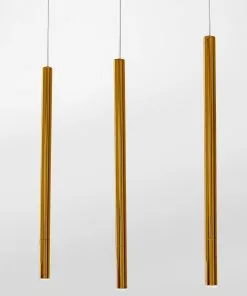 Kare Design Living Vegas Classc Riippuvalaisin, Messinki -Huonekalu kauppa lampa wiszaca led zlota tuby 5xg9 100 cm 6