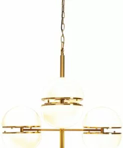 Kare Design Leisha Bunch Riippuvalaisin Ø76cm -Huonekalu kauppa lampa wiszaca leisha bunch 76x100 cm bialo zlota 2