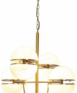 Kare Design Leisha Bunch Riippuvalaisin Ø76cm -Huonekalu kauppa lampa wiszaca leisha bunch 76x100 cm bialo zlota 4