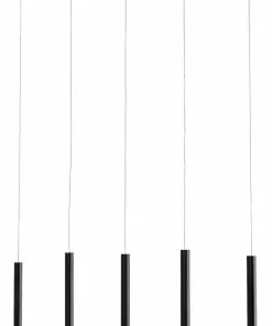 Kare Design Living Vegas Classic Riippuvalaisin, Matta Musta, LED -Huonekalu kauppa lampa wiszaca loft czarna matowa led 100x150 cm tuba 4